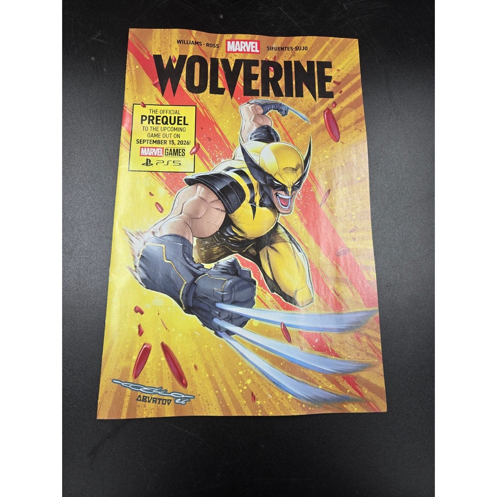 Marvel Wolverine Official Prequel PS5 Game Promo Comic Akmatov Art 2026 Release